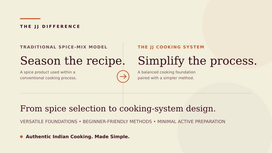 How Is JJ Different from Traditional Indian Spice Mixes?